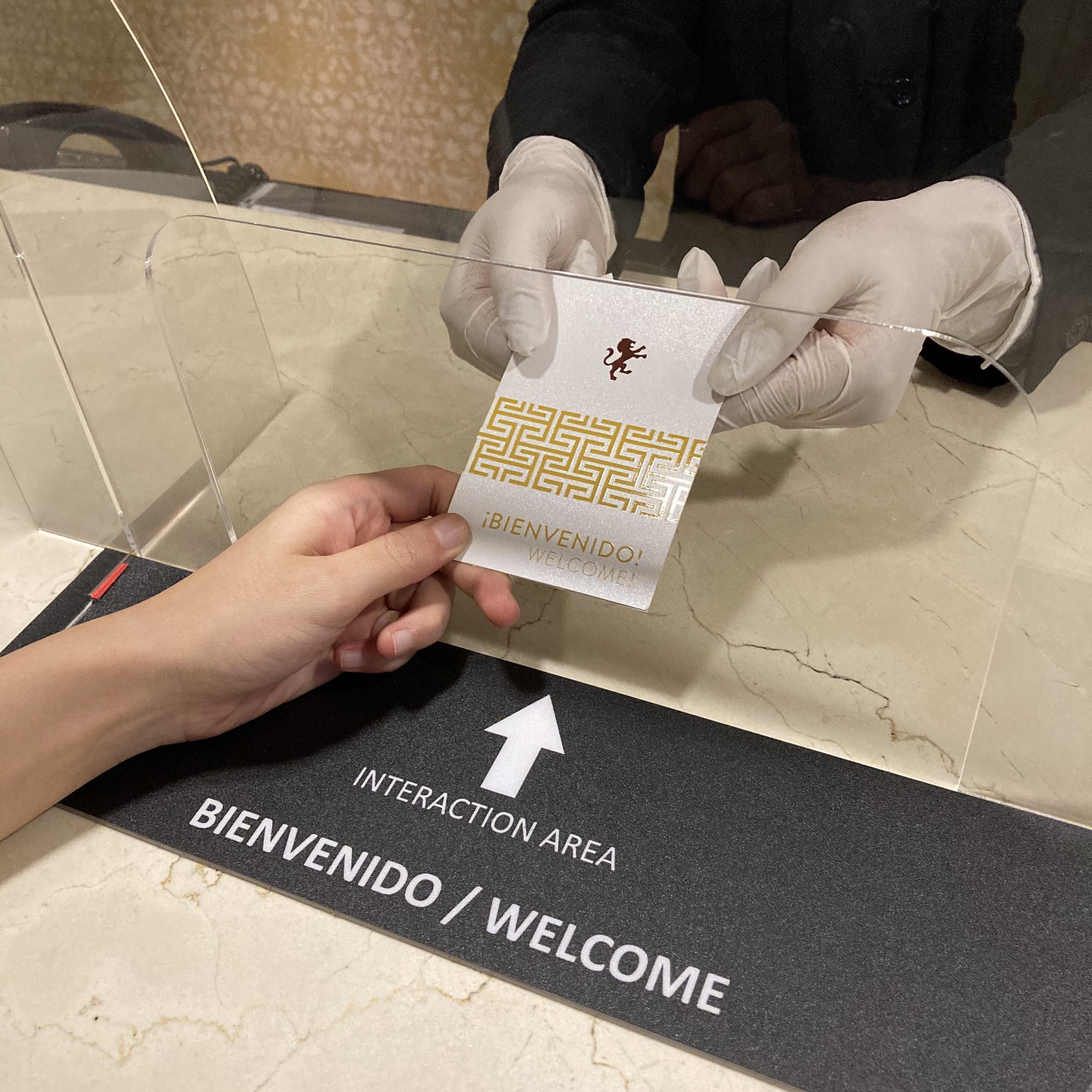 Отель Emporio Reforma Мехико Экстерьер фото A hotel key card